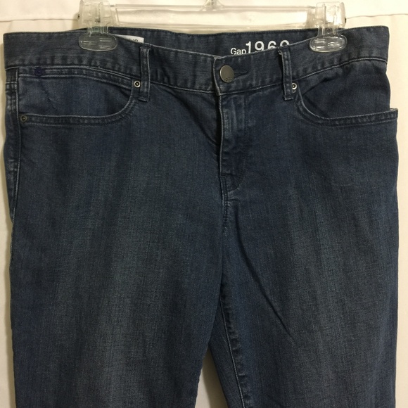 Gap 1969 Sz 29 8R Cropped Always Skinny Jeans - Picture 2 of 5